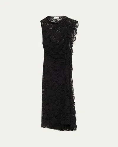 A.L.C ASTRID DRAPED LACE DRESS