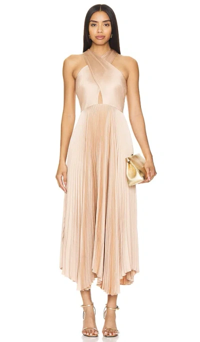 A.l.c Athena Dress In Nude