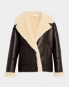 A.l.c A. L.c. Aubrey Sherpa Coat In Romeo