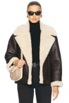 A.l.c A. L.c. Aubrey Sherpa Coat In Romeo
