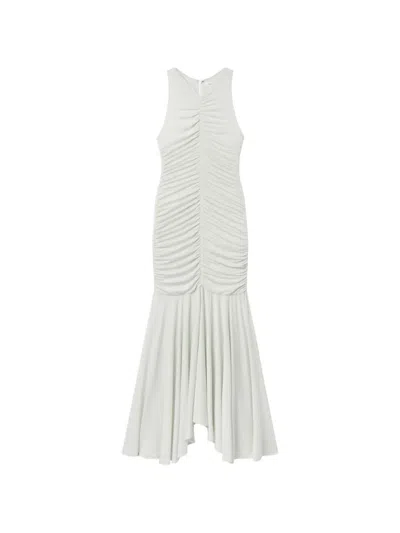 A.l.c Ayla Ruched Midi Dress In Gray