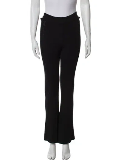 Pre-owned A.l.c Ayla Wide Leg Pants In Black