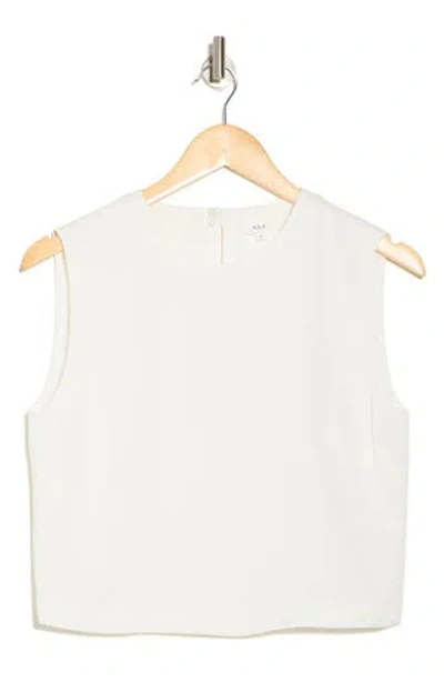 A.L.C A.L.C. BECK SLEEVELESS CREPE CROP TOP