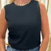 A.l.c Beck Sleeveless Top In Black In Black