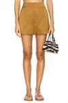 A.l.c Benny Short In Aged Bronze In Brown