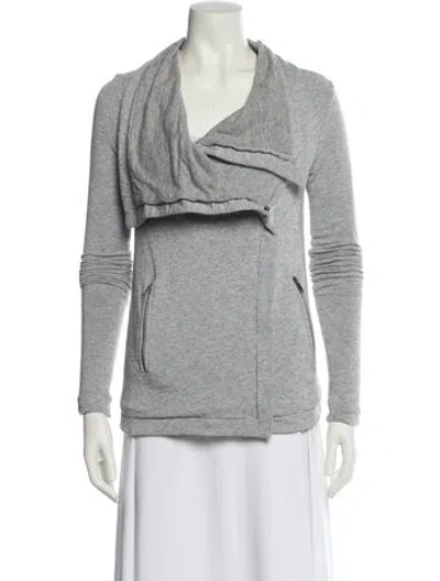 Pre-owned A.l.c Biker Jacket In Gray