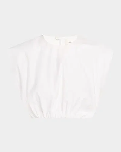 A.L.C BILLIE CAP-SLEEVE TOP