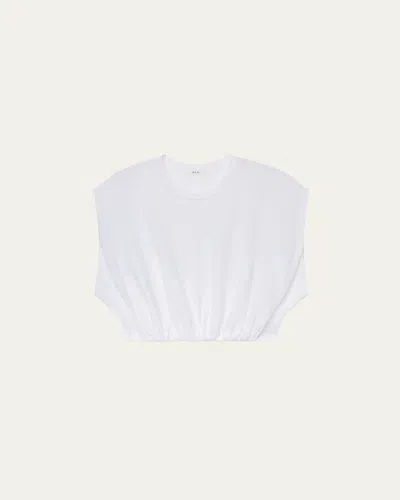 A.l.c Billie Cropped Blouson Tee