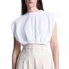 A.l.c A. L.c. Billie Extended Shoulder Top In White