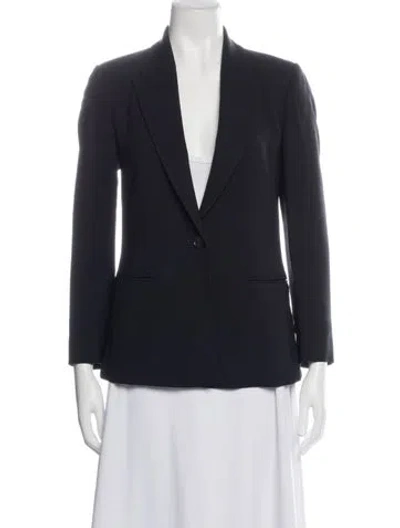 Pre-owned A.l.c Blazer In Black/blue