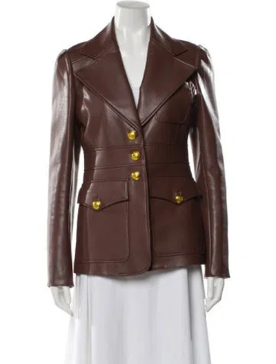 Pre-owned A.l.c Blazer In Brown