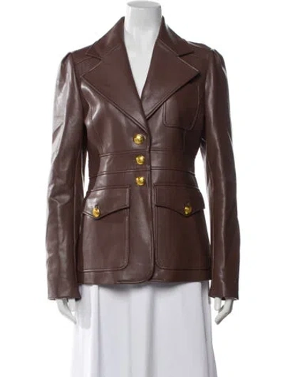 Pre-owned A.l.c Blazer In Brown