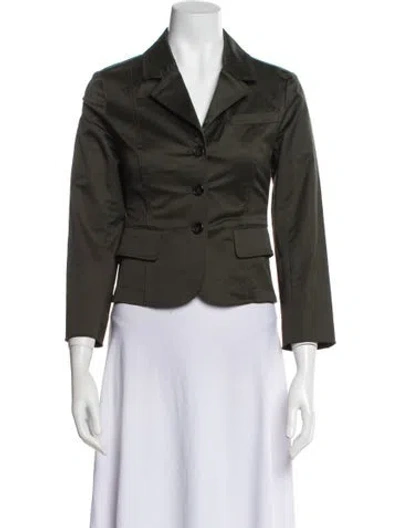 Pre-owned A.l.c Blazer In Green