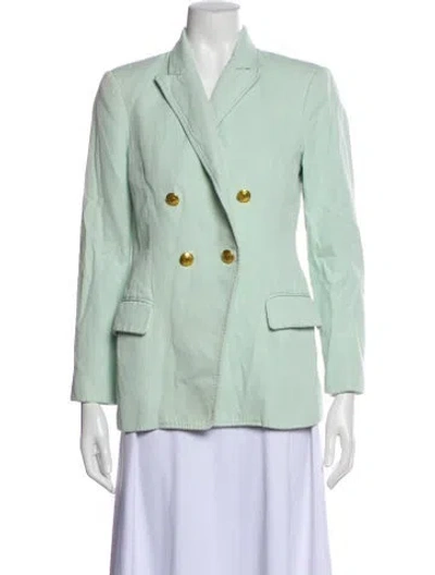 Pre-owned A.l.c Blazer In Green