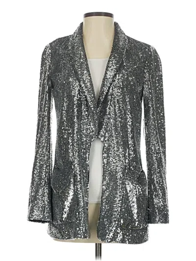 Pre-owned A.l.c Blazer Jacket In Silver