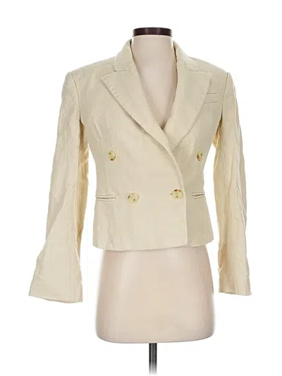 Pre-owned A.l.c Blazer Jacket In White