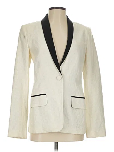 Pre-owned A.l.c Blazer Jacket In White