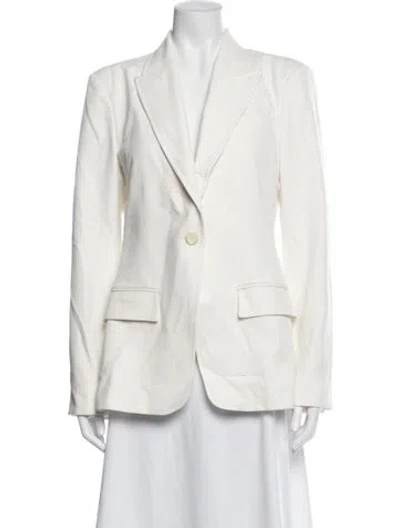 Pre-owned A.l.c Blazer In Neutrals/white