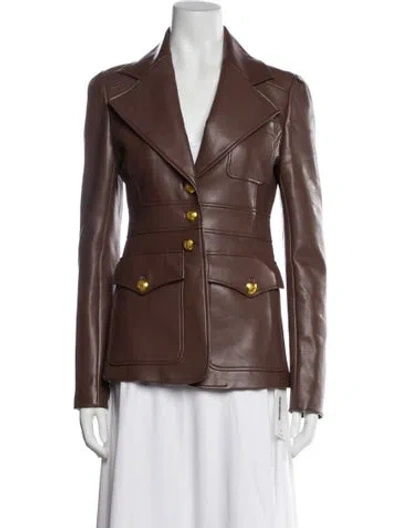 Pre-owned A.l.c Blazer W/ Tags In Brown