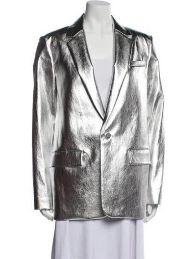 Pre-owned A.l.c Blazer W/ Tags In Silver