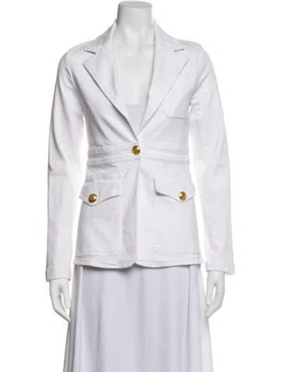 Pre-owned A.l.c Blazer In White