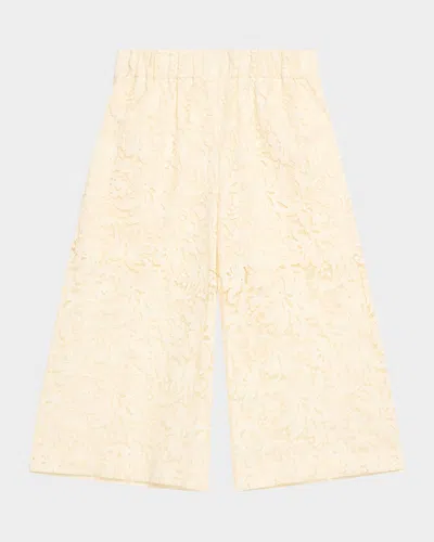A.l.c Bodie Long Lace Shorts In Cream