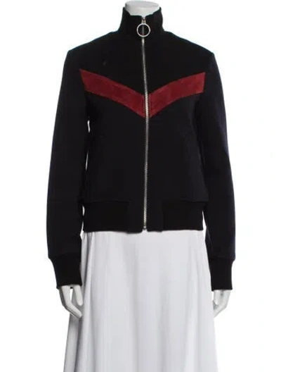 Pre-owned A.l.c Bomber Jacket In Black