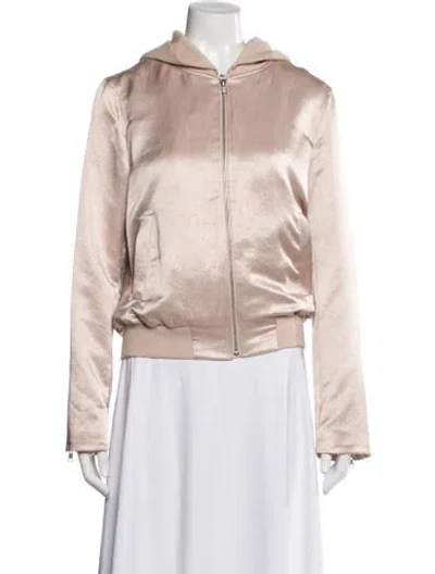 Pre-owned A.l.c Bomber Jacket In Pink