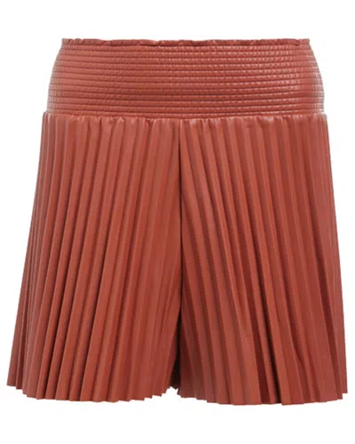 A.l.c . Bondi Short In Burgundy