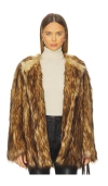 A.l.c Bria Coat In Brown