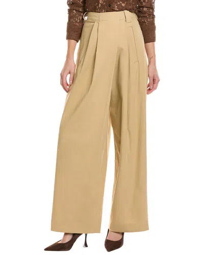 A.l.c . Brody Pant In Brown