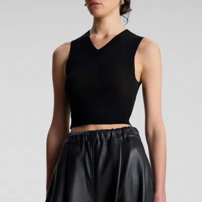 A.l.c Brody Vest In Black