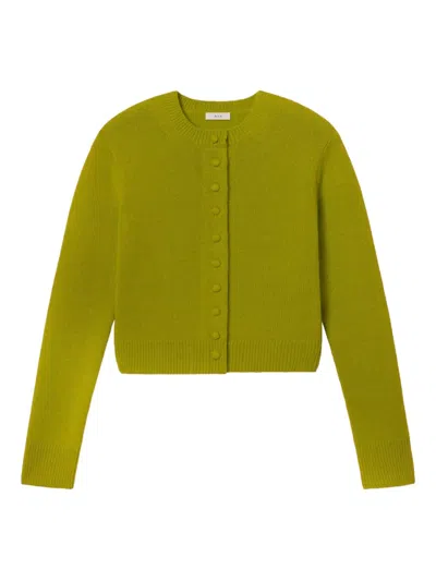 A.l.c Button-front Cardigan In Green
