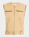 A.l.c Cal Utility Jacket In Desert Beige