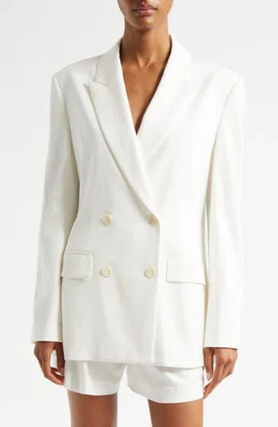 A.l.c . Calla Double Breasted Blazer In White