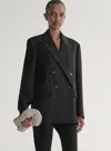 A.l.c Calla Oversized Tailored Jacket In Black