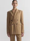 A.l.c Calla Oversized Tailored Jacket In Neutral