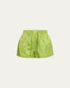 A.l.c A. L.c. Camden Drawstring Waist Shorts In Green