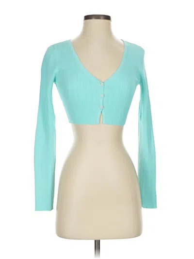 Pre-owned A.l.c Cardigan Sweater In Blue