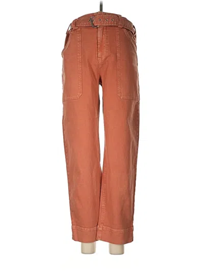 Pre-owned A.l.c Cargo Pants In Orange