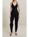 A.l.c Carmen Jumpsuit In Black In Black