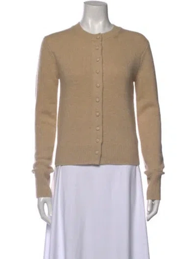 Pre-owned A.l.c Cashmere Crew Neck Sweater In Brown