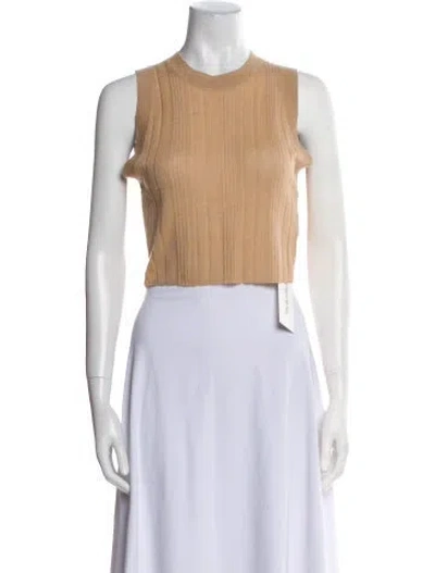 Pre-owned A.l.c Cashmere Crew Neck Sweater In Neutral