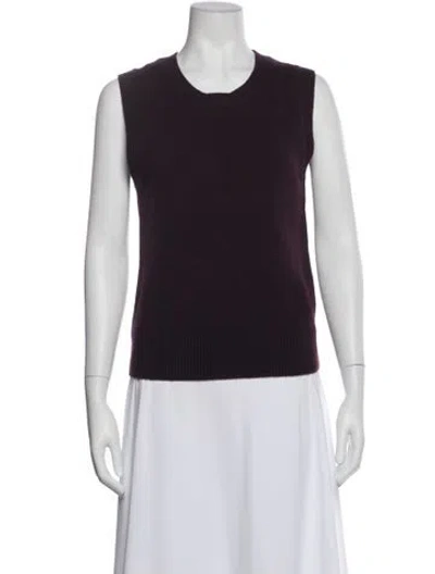 Pre-owned A.l.c Cashmere Crew Neck Sweater W/ Tags In Purple