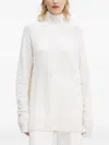 A.l.c Klassischer Kaschmirpullover In White