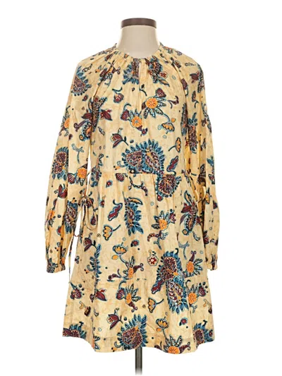 Pre-owned A.l.c Casual Dress In Gold