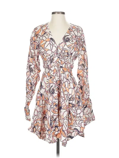 Pre-owned A.l.c Casual Dress In Orange