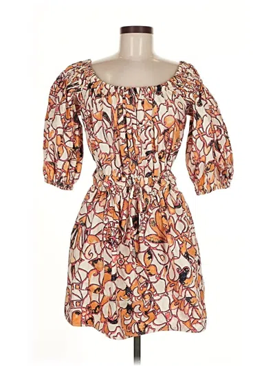 Pre-owned A.l.c Casual Dress In Orange