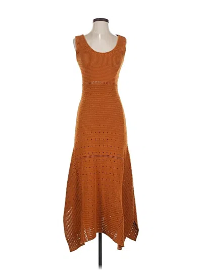 Pre-owned A.l.c Casual Dress In Orange