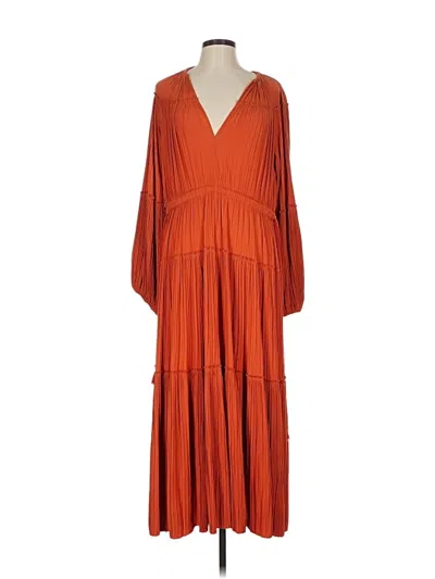 Pre-owned A.l.c Casual Dress In Orange